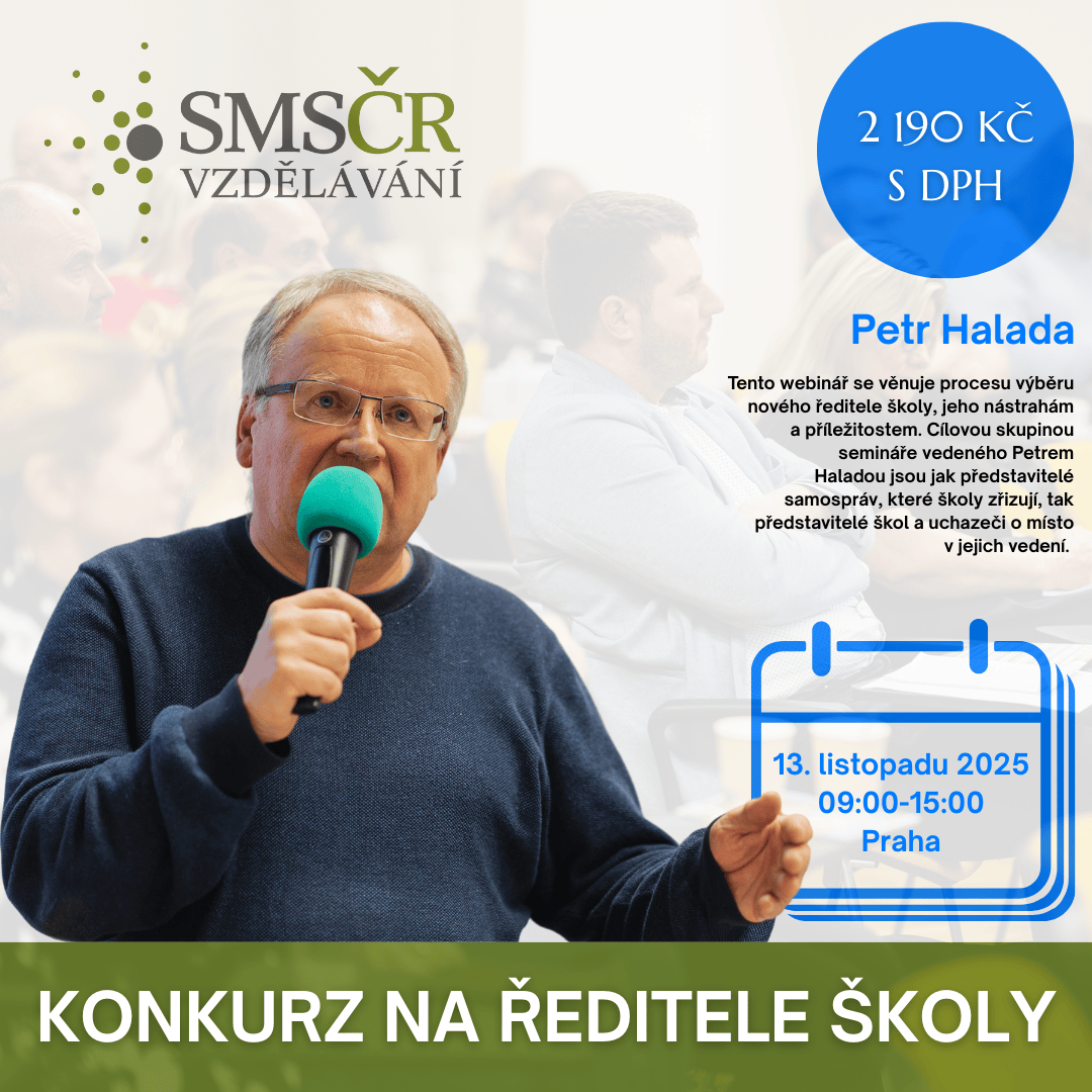 Konkurz na ředitele školy_listopad 2025_Praha_online_čtverec